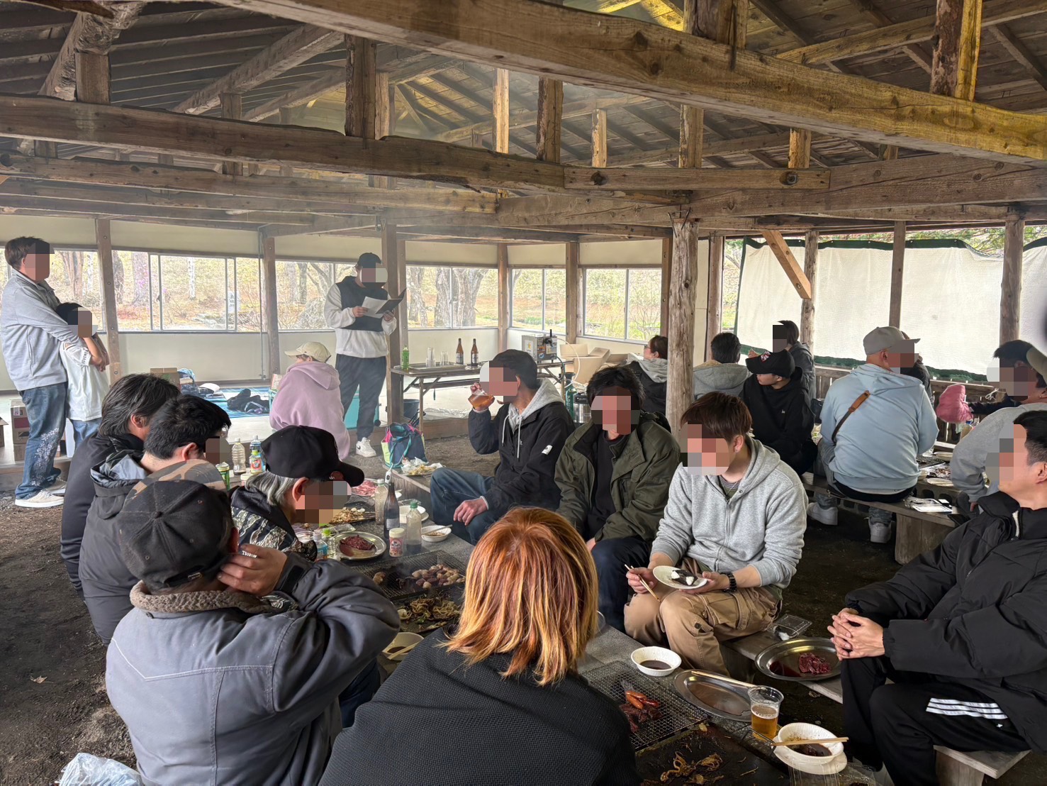 パークゴルフ大会とBBQの様子2